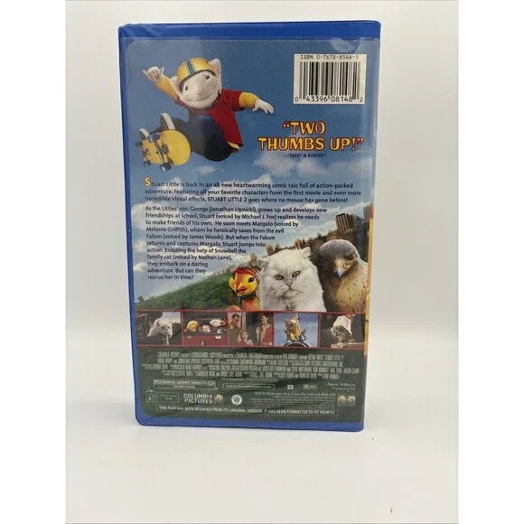 Stuart Little 2 VHS Tape - Picture 3 of 4